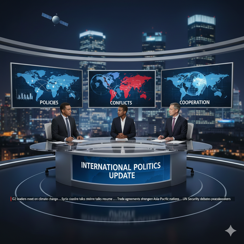 International Politics Update: Policies, Conflicts, and Cooperation